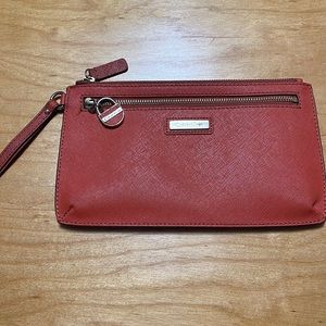 SALE Orange Calvin Klein Wristlet